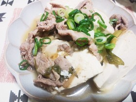 低糖質☆塩肉豆腐