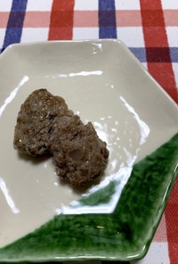 離乳食(カミカミ期)豆腐ハンバーグ