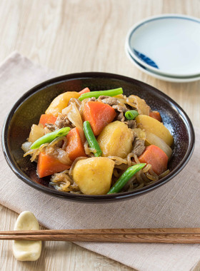 糀甘酒で作る肉じゃが