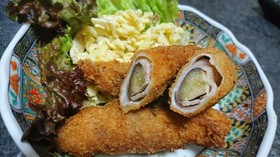 豚バラ茄子の巻き巻きフライ