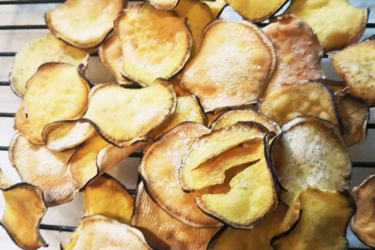 揚げない野菜チップス さつまいも レシピ 作り方 By 桜杏仁 クックパッド 簡単おいしいみんなのレシピが366万品