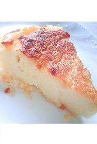 簡単とろり♡マーマレード風味チーズケーキ
