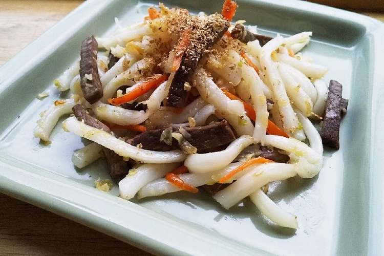 犬ご飯 ハツたっぷり焼うどん レシピ 作り方 By Ronreo クックパッド 簡単おいしいみんなのレシピが372万品