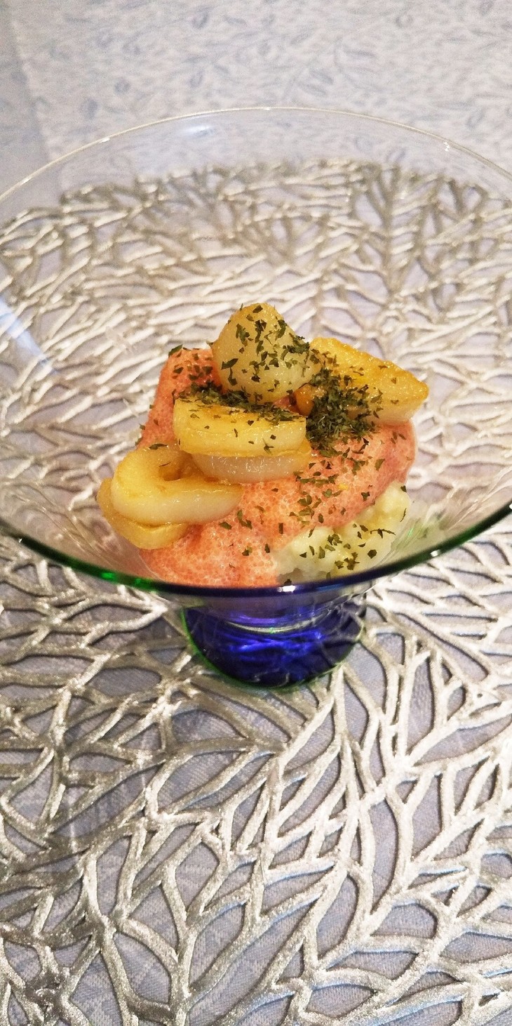 明太子☆ポテトのカップサラダの画像