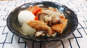 圧力鍋で☆簡単しみしみお煮しめ