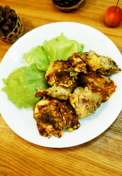 レストランの味！鶏肉のピカタ☆バジル風味の写真