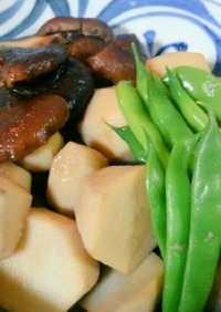 里芋と干し椎茸の煮物