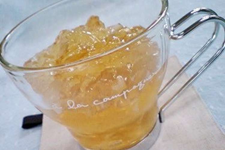 しゅわしゅわ炭酸 梅酒ゼリー レシピ 作り方 By Youcafe クックパッド 簡単おいしいみんなのレシピが365万品