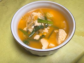 簡単!絶品!キムチスープ