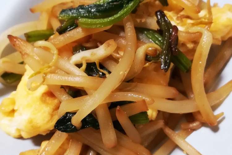 もやしとほうれん草のオイスターソース炒め レシピ 作り方 By 67mamachan クックパッド 簡単おいしいみんなのレシピが364万品