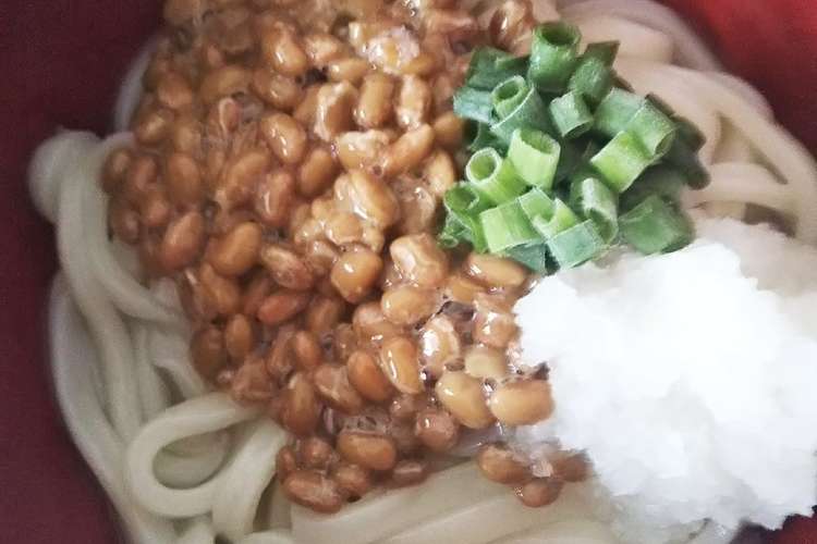 簡単お昼ご飯 納豆うどん レシピ 作り方 By クックiyx80i クックパッド 簡単おいしいみんなのレシピが354万品