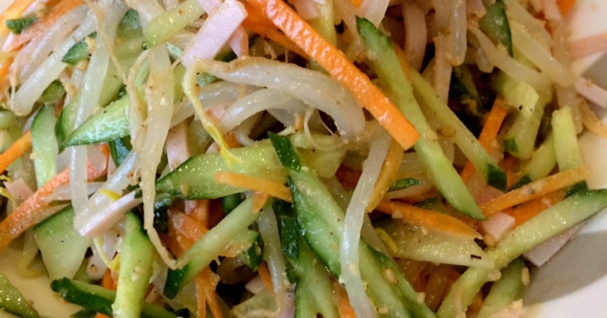 タイのキュウリのサラダのレシピ