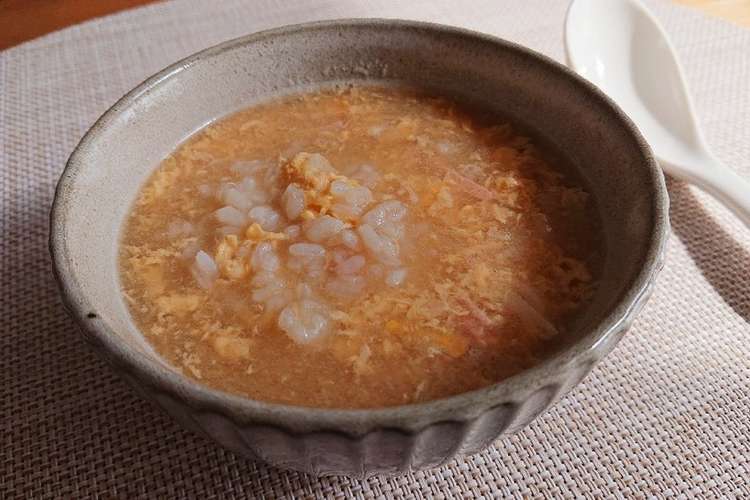 雑炊 カニカマ