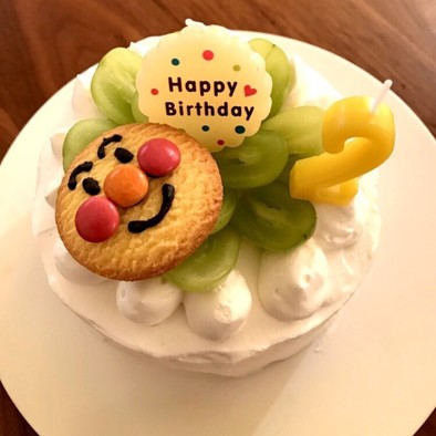 アンパンマン★バースデーケーキの写真