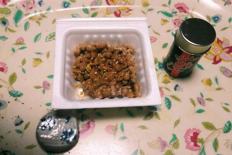 納豆マンネリ解消 七味唐辛子 プラス レシピ 作り方 By フラダンス17 クックパッド 簡単おいしいみんなのレシピが352万品