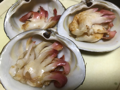 ホッキ貝のバター炒めの写真