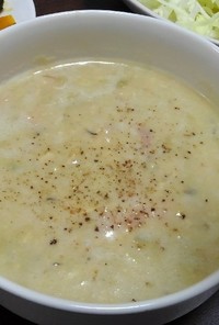 青大豆のスープ