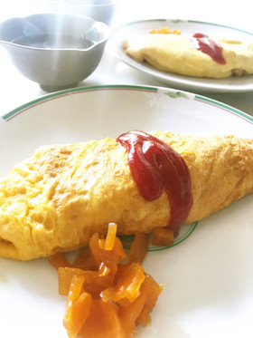 オムライス♪スープ付き