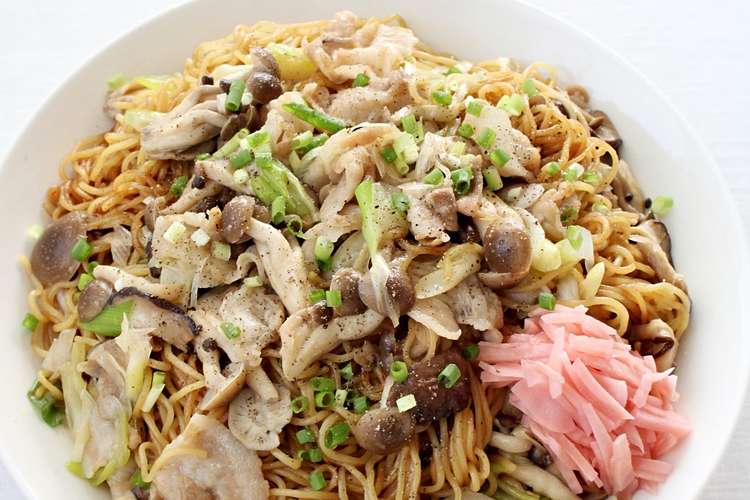 簡単に美味しい 醤油焼きそば レシピ 作り方 By Mieuxkanon クックパッド 簡単おいしいみんなのレシピが352万品
