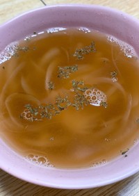 玉ねぎのコンソメ スープ