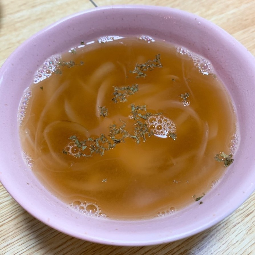 玉ねぎのコンソメ スープの画像
