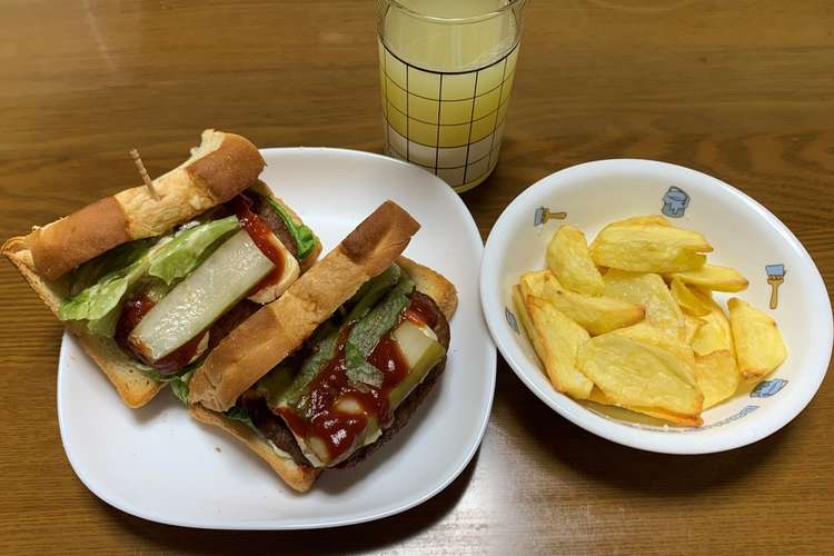 食パンで簡単チーズバーガー レシピ 作り方 By かんちゃん クックパッド 簡単おいしいみんなのレシピが372万品