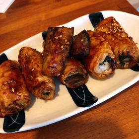☆肉巻き茄子の味噌炒め☆