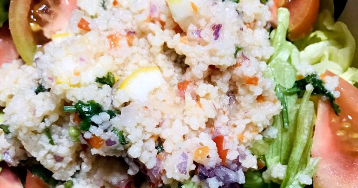 クスクスサラダのレシピ