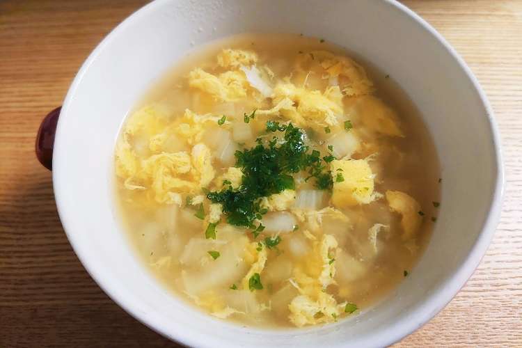 超簡単 玉ねぎと卵の食べるスープ レシピ 作り方 By さわらび 獣 クックパッド 簡単おいしいみんなのレシピが356万品