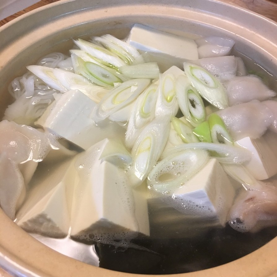 秋冬の定番 湯豆腐の画像