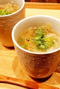 感動の美味しさ！淡路島産濃厚玉ねぎスープ