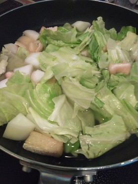 カブとキャベツの煮物!簡単すぐできる!!