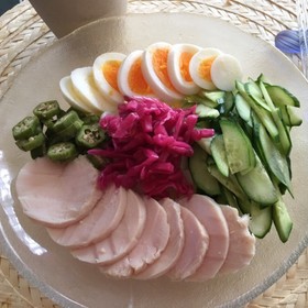 簡単ソミュール液でしっとり柔らか♡鶏ハム