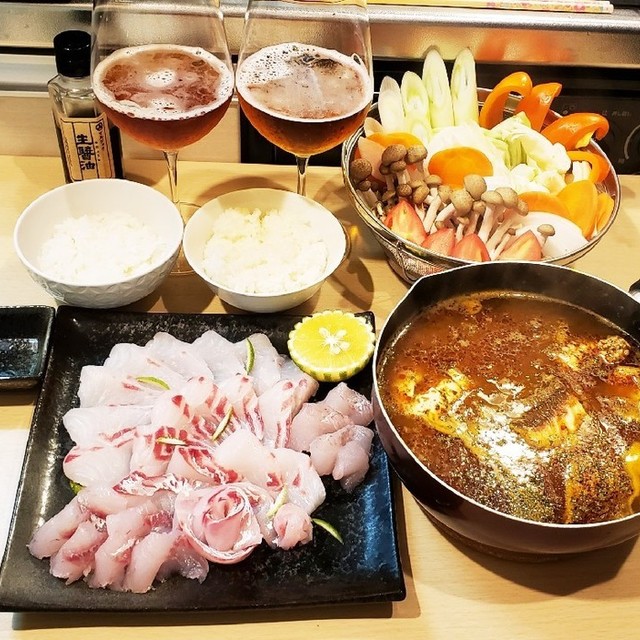 白身魚ホウボウのトムヤム鍋 レシピ 作り方 By 一緒に釣りごはん クックパッド