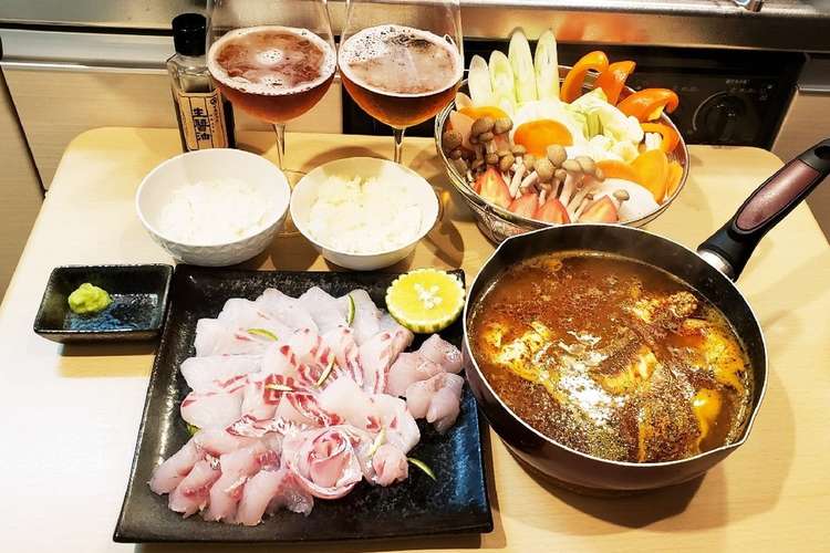 白身魚ホウボウのトムヤム鍋 レシピ 作り方 By 一緒に釣りごはん クックパッド 簡単おいしいみんなのレシピが360万品