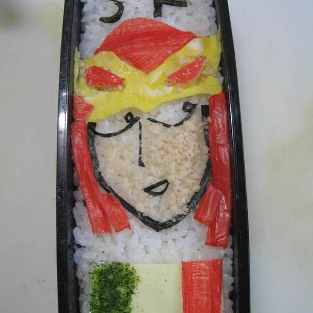 キャラ弁 スカーフェイス キン肉マン レシピ 作り方 By ゆかやんまま クックパッド 簡単おいしいみんなのレシピが357万品