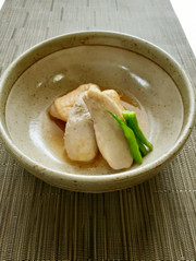 【野菜ソムリエ】こえびちゃんと鶏肉の煮物の写真