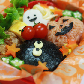 ハロウィンおにぎり