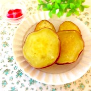 レンジで甘い焼き芋風の写真