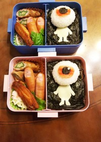 女子高生の娘に…！簡単にハロウィン弁当♪