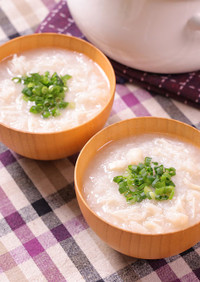 風邪予防レシピ☆とろ～りれんこんのスープ
