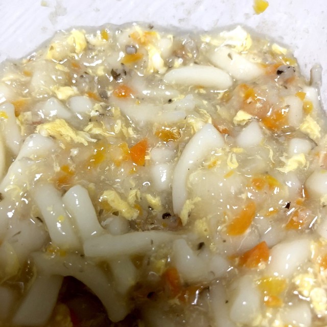 きのこと野菜の卵うどん 離乳食後期 レシピ 作り方 By クック1vjsve クックパッド 簡単おいしいみんなのレシピが360万品