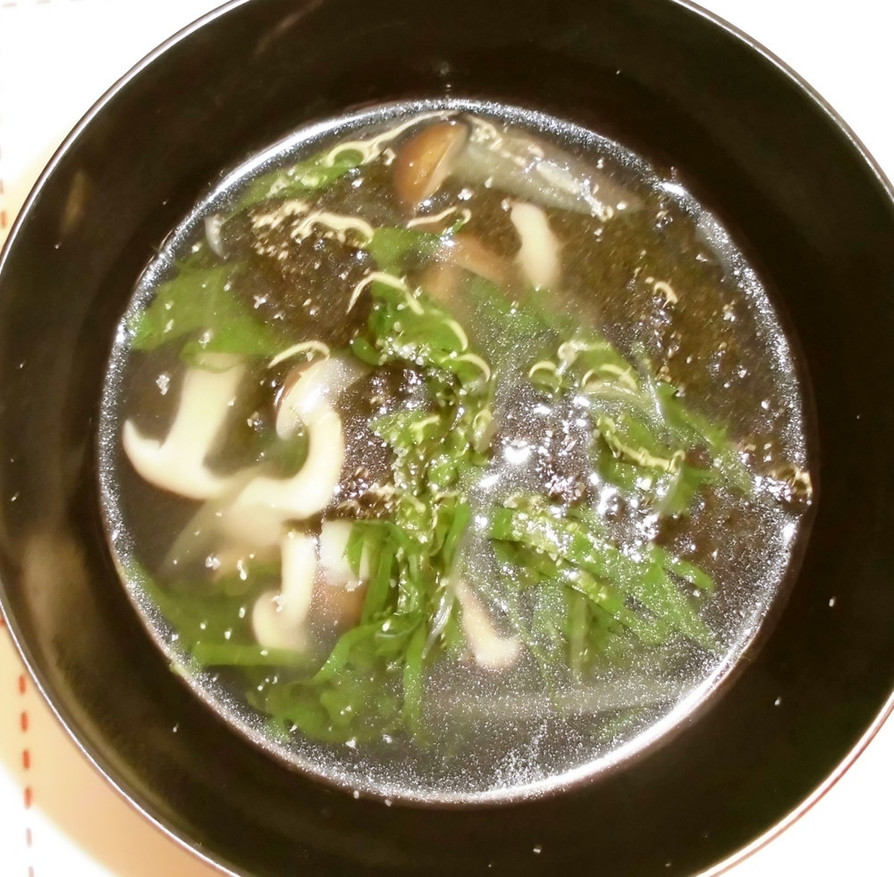 海苔の香味スープの画像