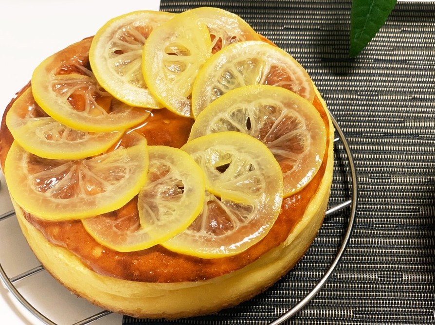 材料少なめ☆簡単レモンチーズケーキの画像
