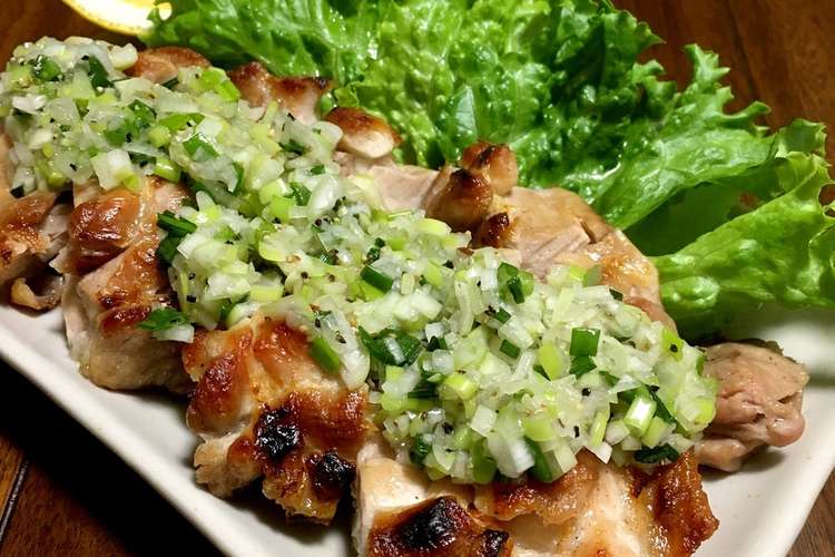 焼きとりのダブルねぎ塩だれのせ レシピ 作り方 By Hirosuke クックパッド 簡単おいしいみんなのレシピが353万品