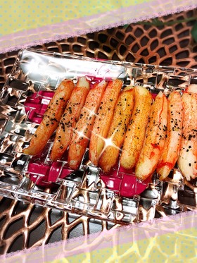 カニかまのバター焼き
