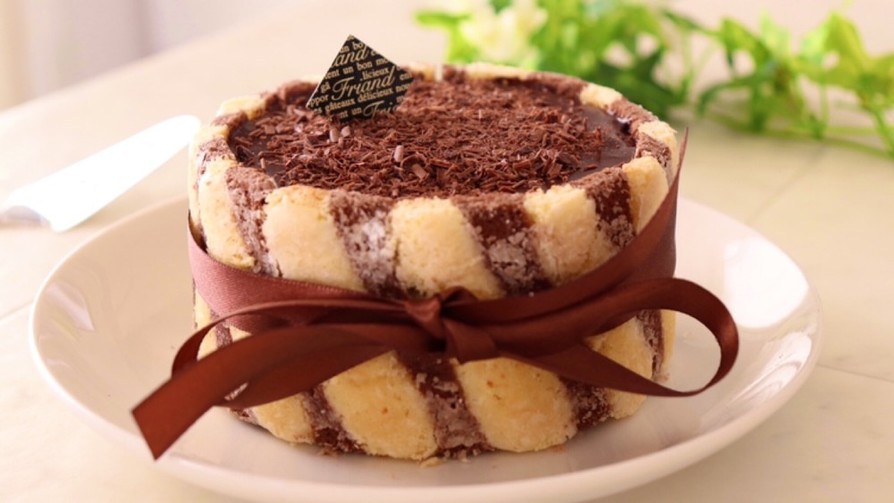 ビスキュイ生チョコケーキの画像