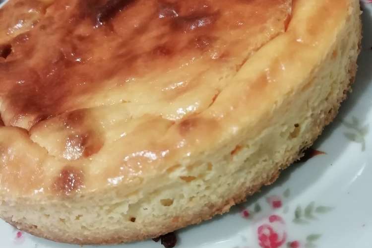 材料2つ ずぼら美味しい本格チーズケーキ レシピ 作り方 By 今日もおかわり クックパッド