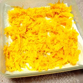 食用菊の下ごしらえ