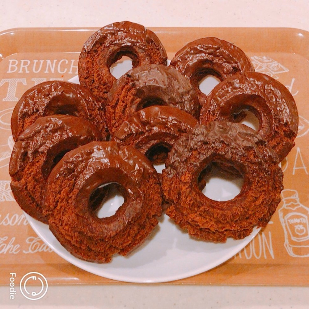 ミスドドーナツ ココアチョコファッション レシピ 作り方 By クックまいななパパ クックパッド 簡単おいしいみんなのレシピが360万品